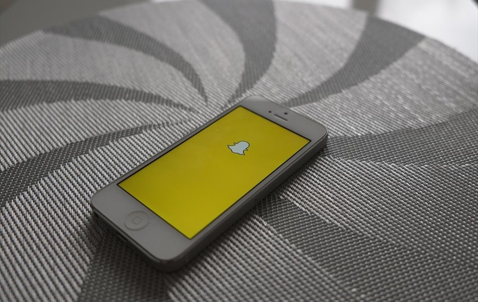 La aplicación de Snapchat, en un teléfono de un usuario.