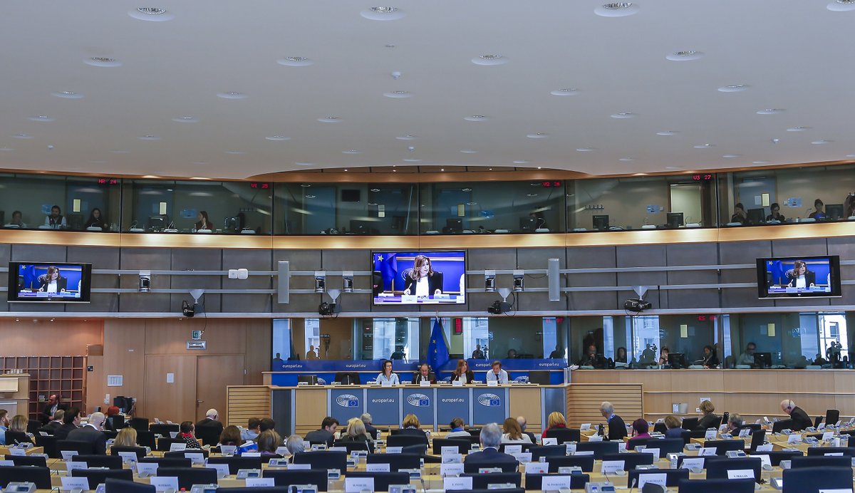Intervención de Susana Díaz ante el grupo de Socialistas y Demócratas del Parlamento Europeo.