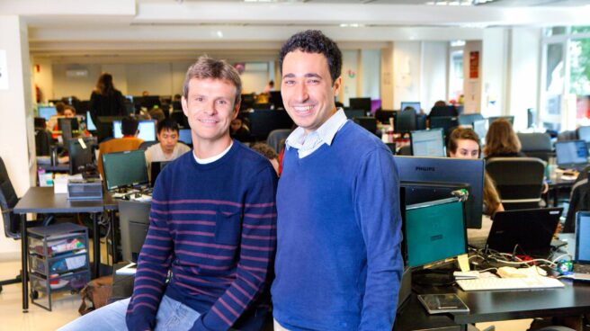Ander Michelena y Jon Uriarte Los fundadores de Ticketbis, Jon Uriarte y Ander Michelena, en las oficinas de la empresa.