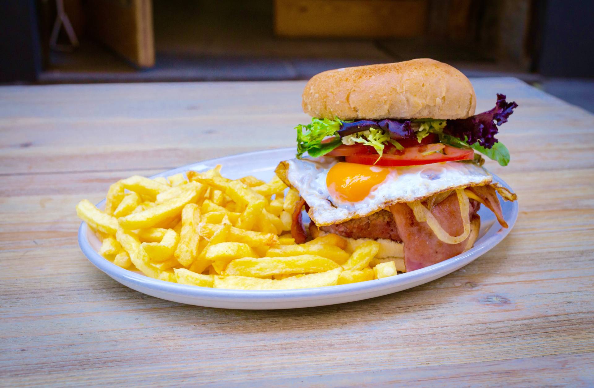 La hamburguesa 'True Detective' de Alta Burguesía.