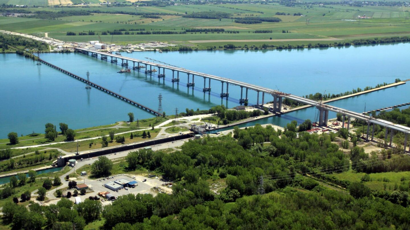 Una de las concesiones obtenidas por ACS, la A-30 de Canadá, en Montreal.
