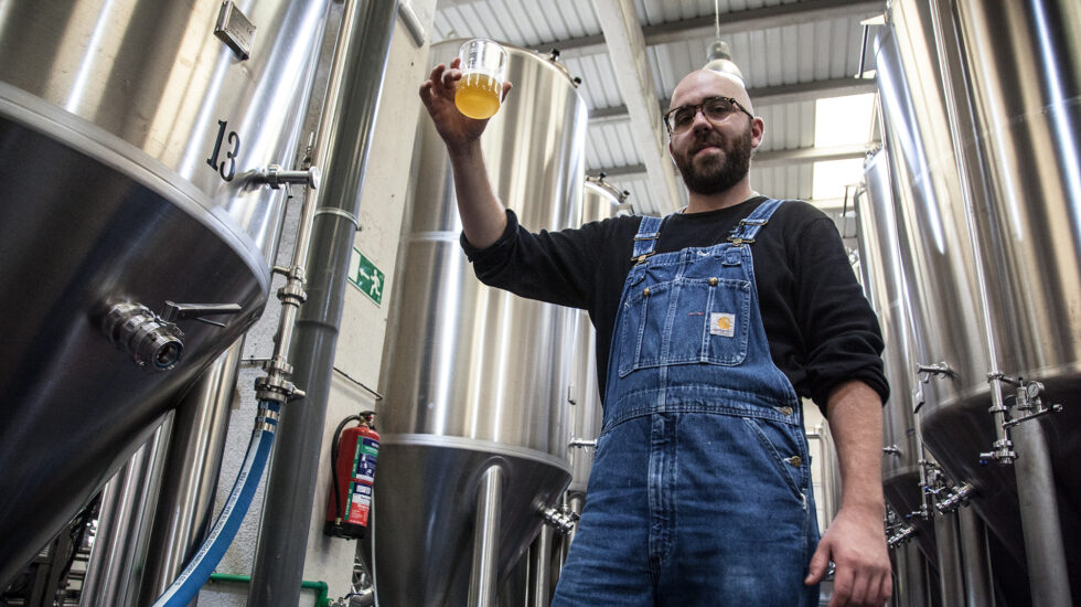 Javier Riesgo, fundador de cervezas La Virgen.