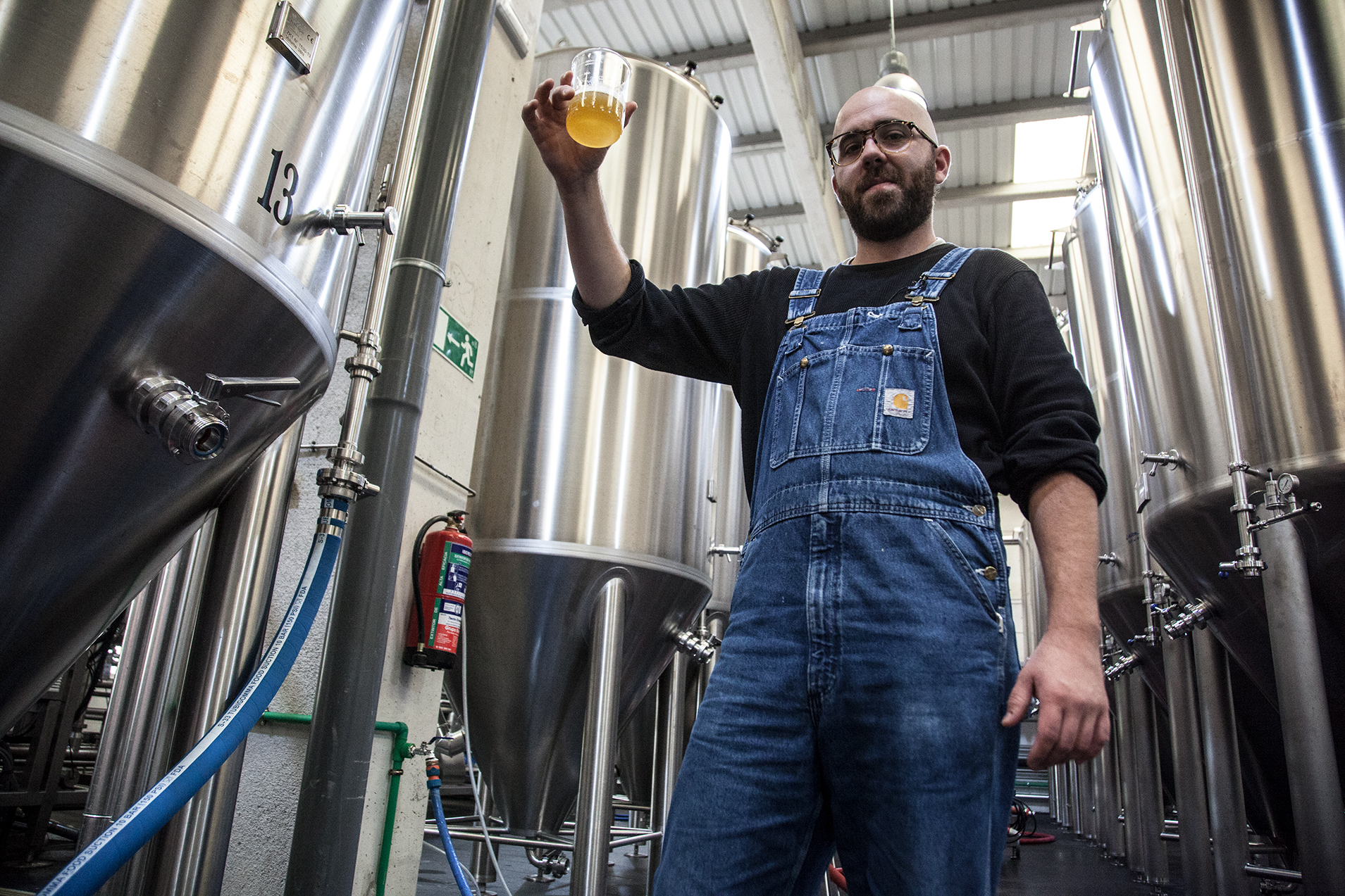 Javier Riesgo, fundador de cervezas La Virgen.