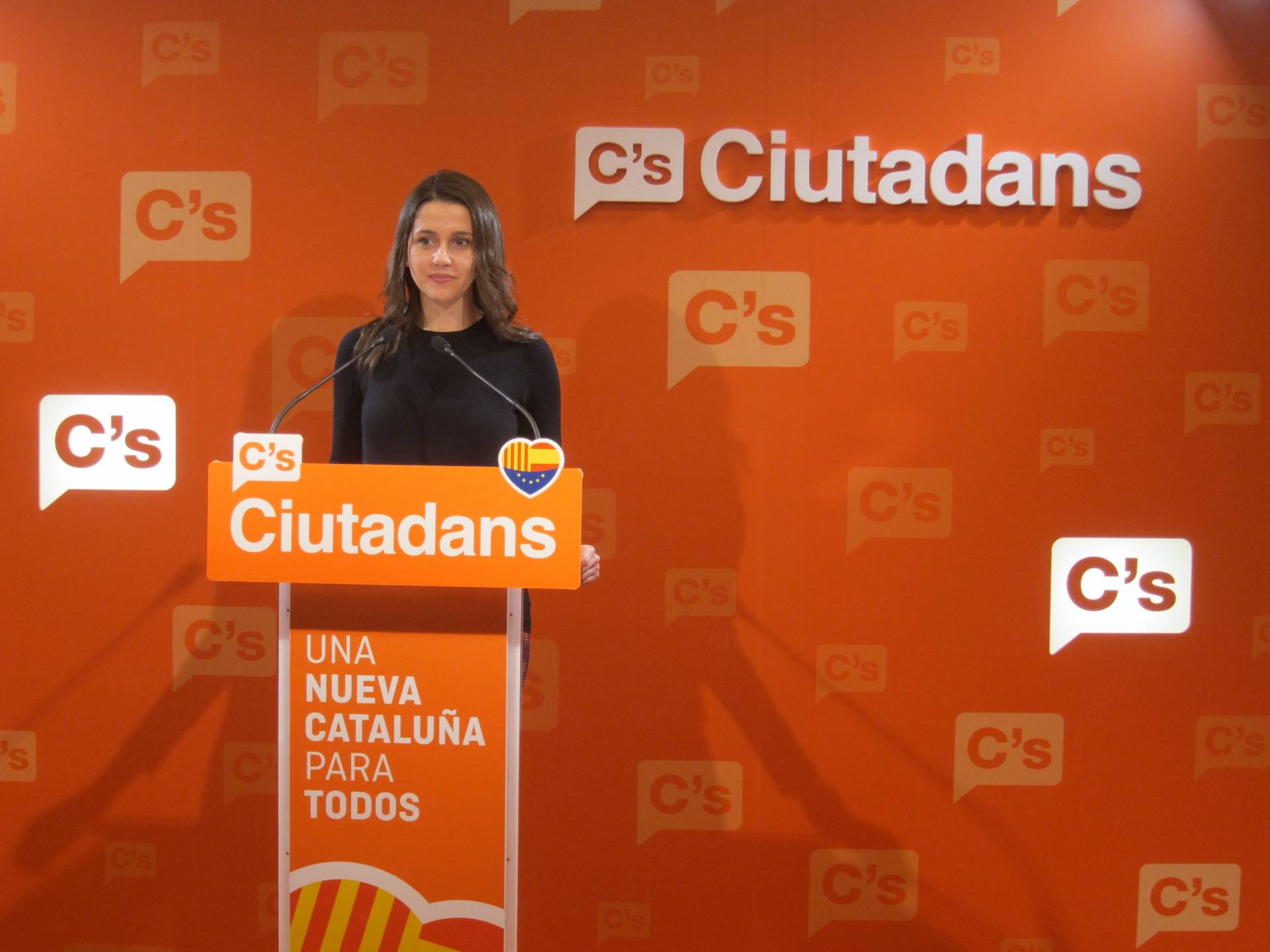 La líder de Ciudadanos en Cataluña, Inés Arrimadas.