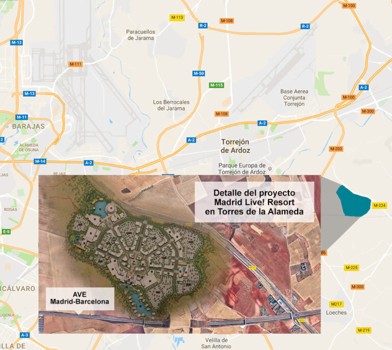 Torres de la Alameda albergará el mayor complejo de ocio de Europa