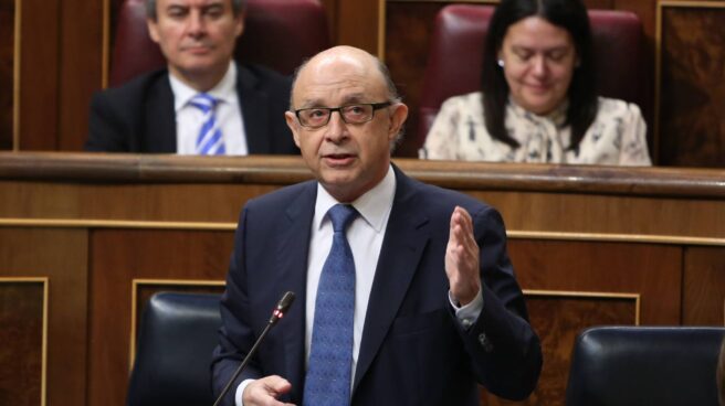 montoro9 El ministro de Hacienda, Cristóbal Montoro.