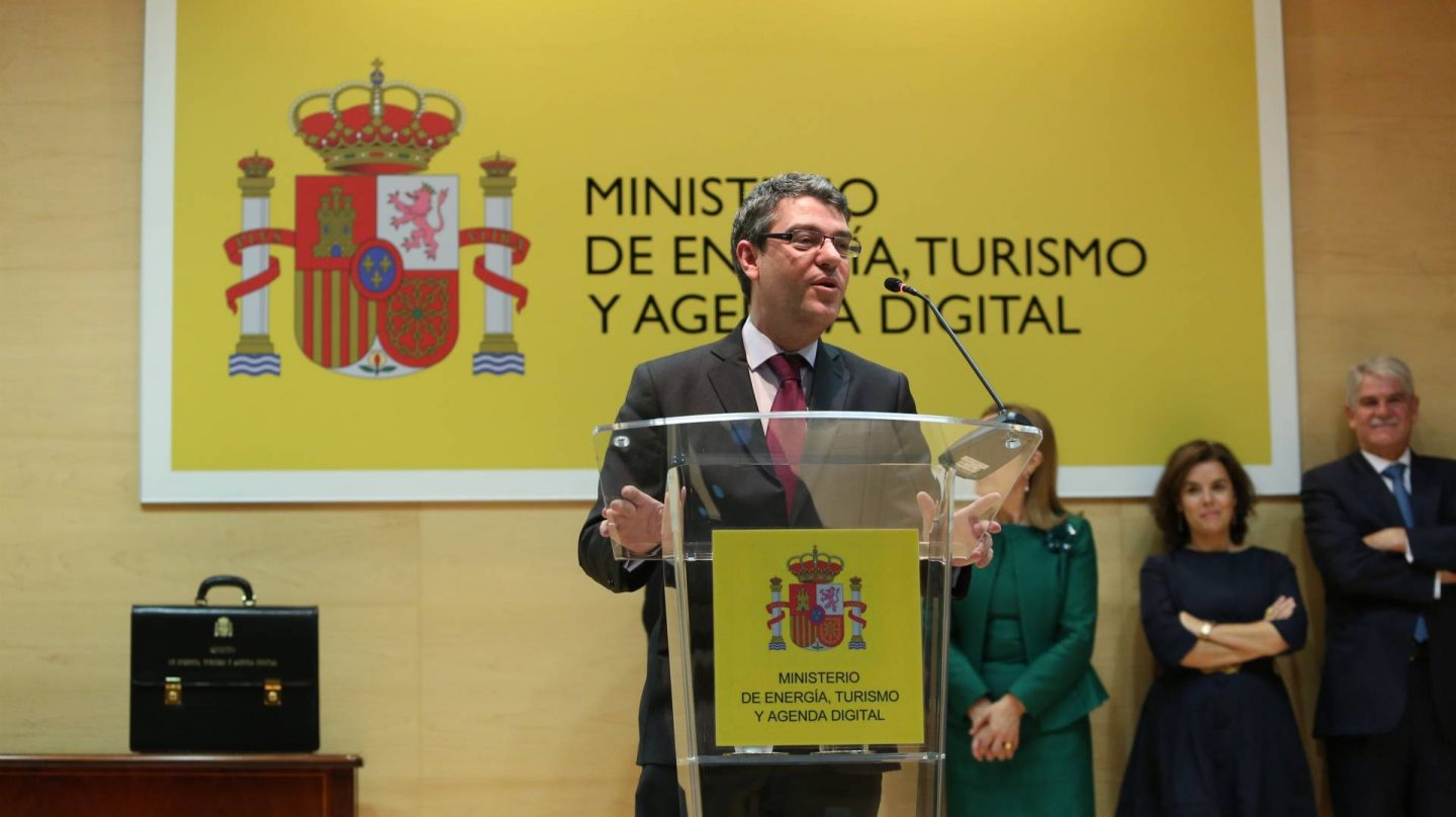 Alvaro Nadal, ministro de Energía, Turismo y Agenda Digital.