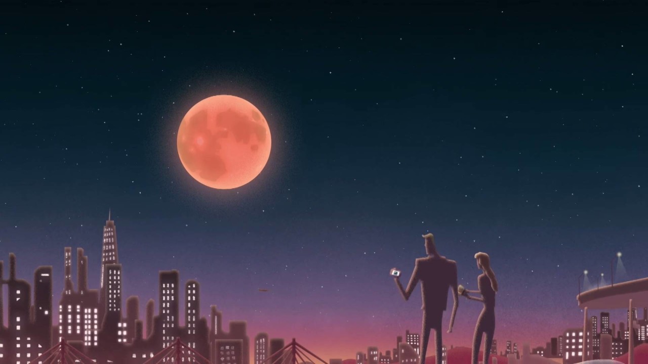 Ilustración superluna