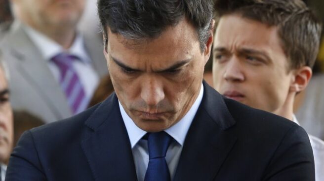 Pedro Sánchez e Íñigo Errejón.