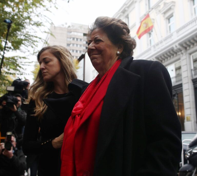 Rita Barberá deja a sus herederos un patrimonio al menos de 240.000 euros