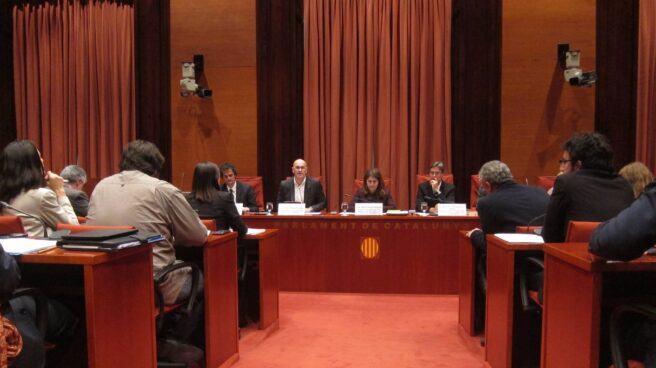 romeva-comision-exteriores Raül Romeva, en la Comisión de Exteriores.