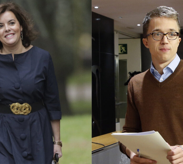 Sáenz de Santamaría y Errejón mantienen un encuentro secreto en Moncloa