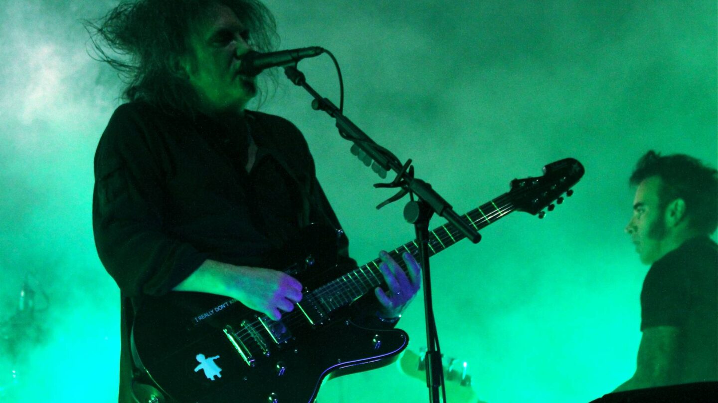 Robert Smith, vocalista y alma de The Cure.