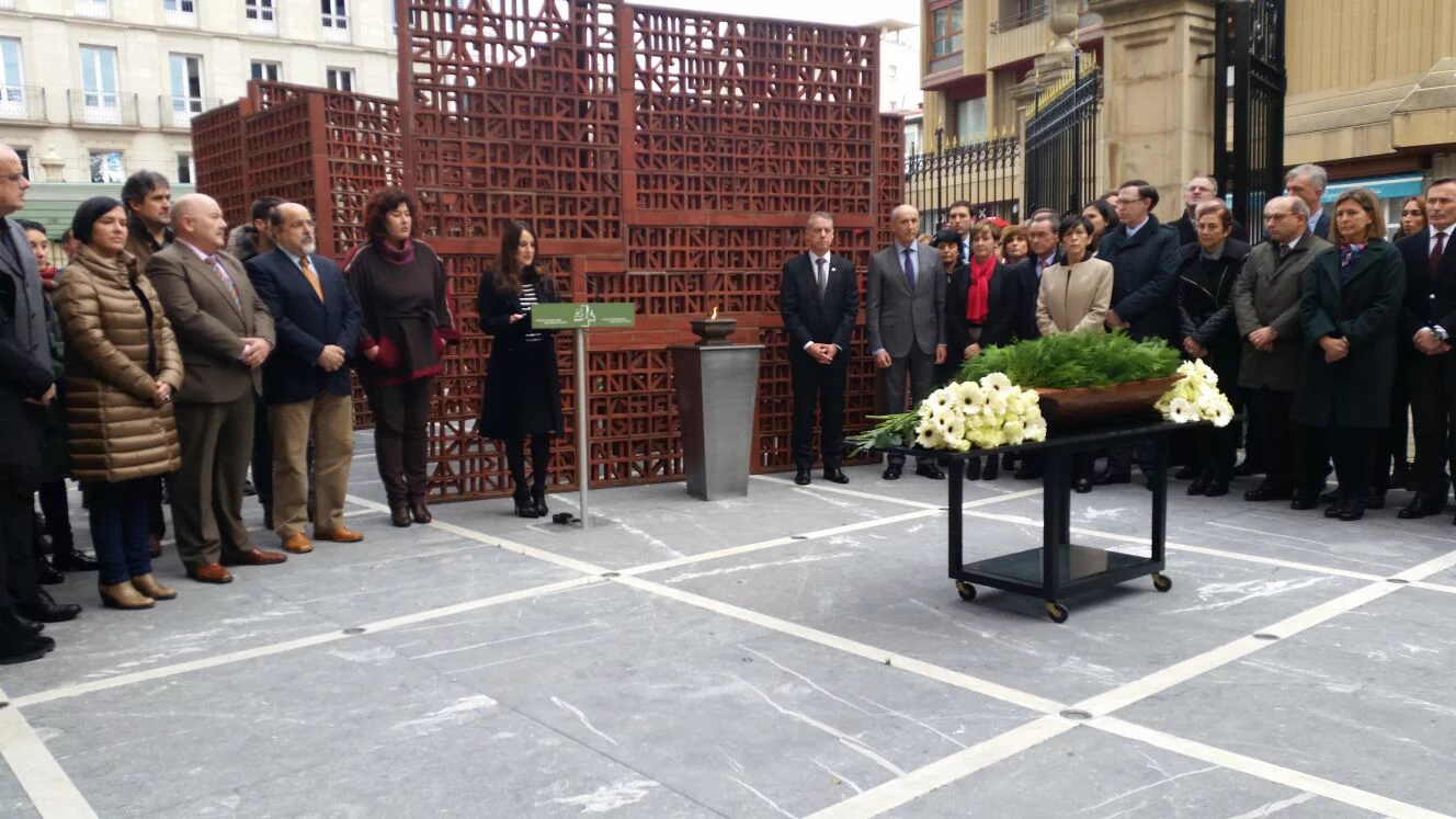 Encuentro en homenaje a las víctimas del terrorismo.