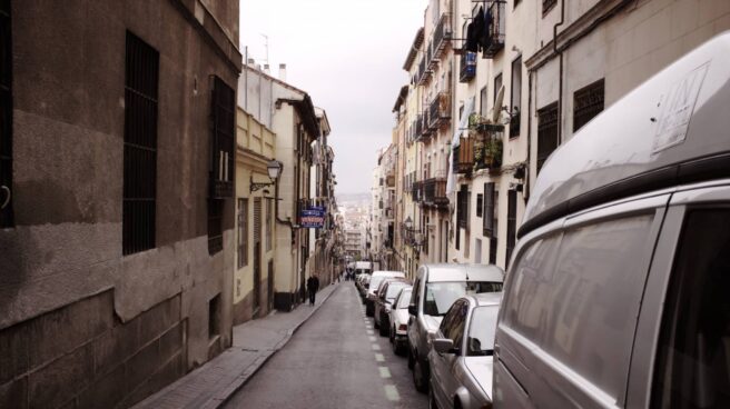 Una calle de Lavapiés, en Madrid.