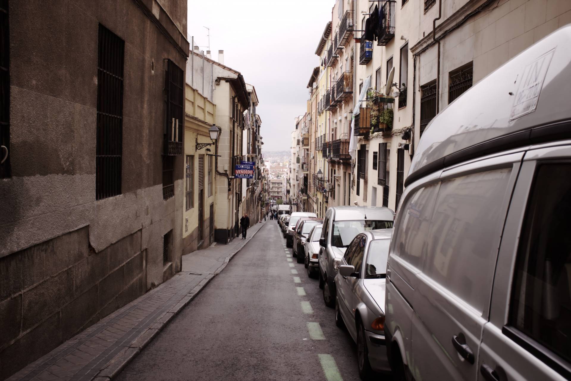 Una calle de Lavapiés, en Madrid.