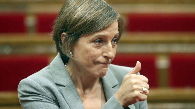 La presidenta del Parlament, Carme Forcadell.