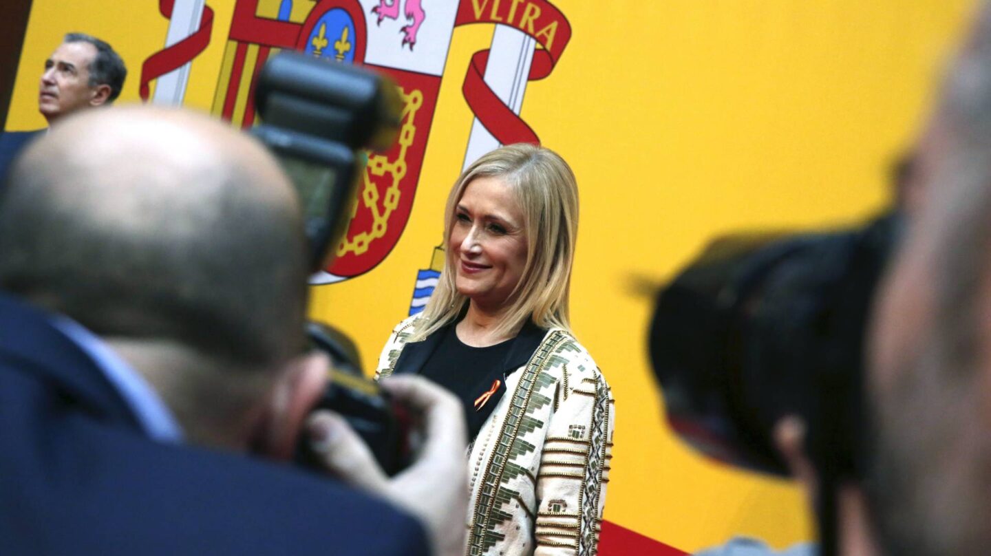 La presidenta de la Comunidad de Madrid, Cristina Cifuentes