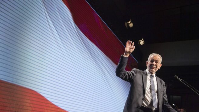 El candidato progresista y europeísta a las elecciones austriacas, Alexander van der Bellen.