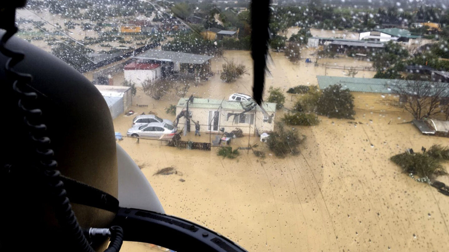 Inundaciones en Malaga.
