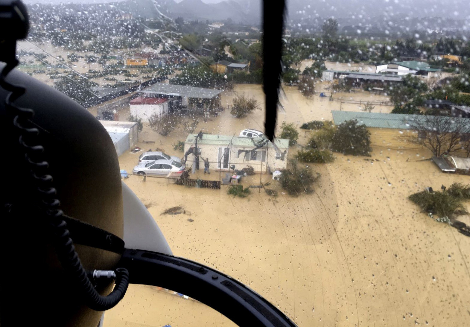 Inundaciones en Malaga.