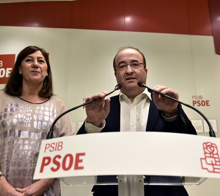 Armengol e Iceta piden que decidan "los militantes y no los aparatos"