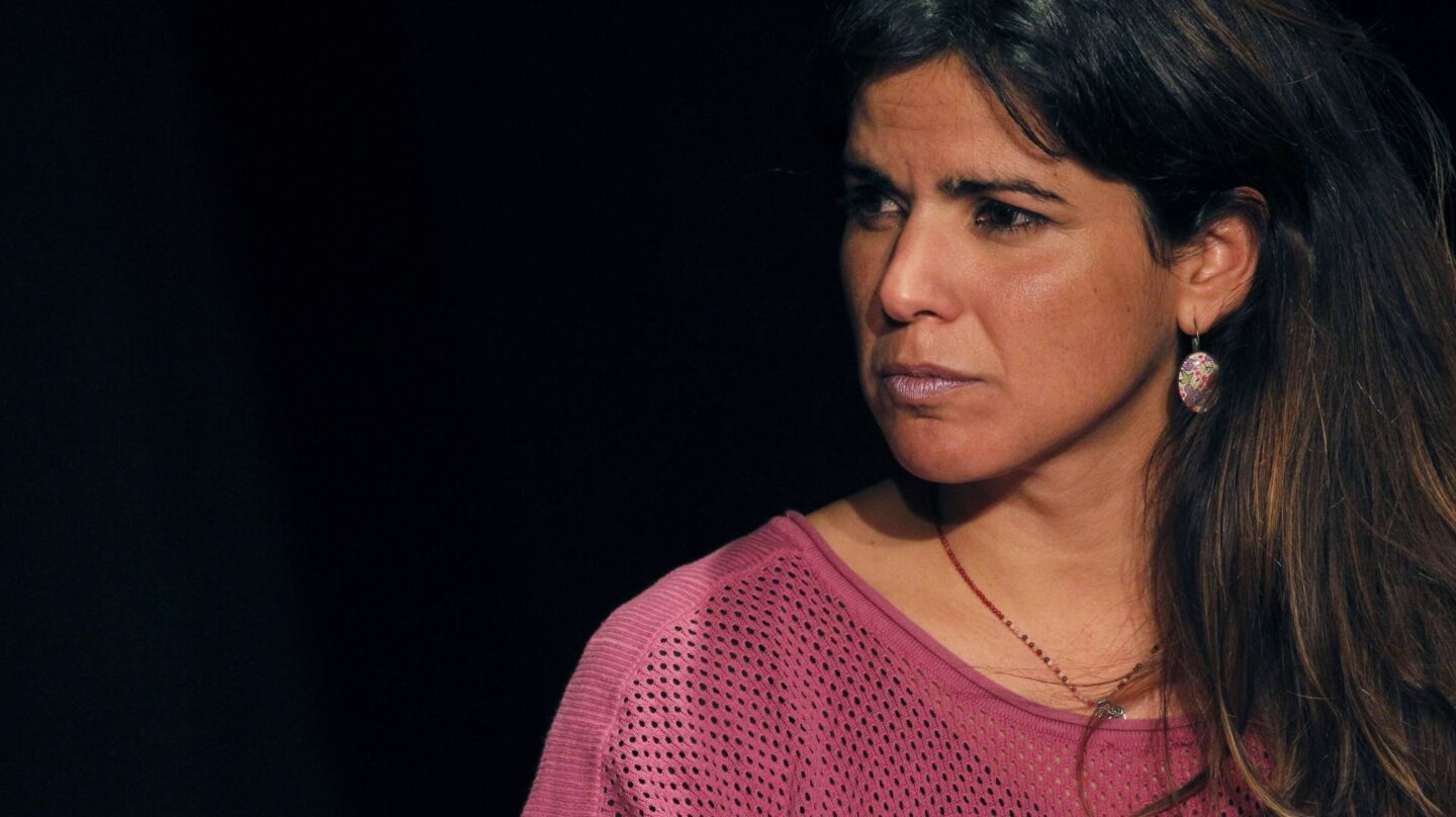 La líder de Adelante Andalucía, Teresa Rodríguez.