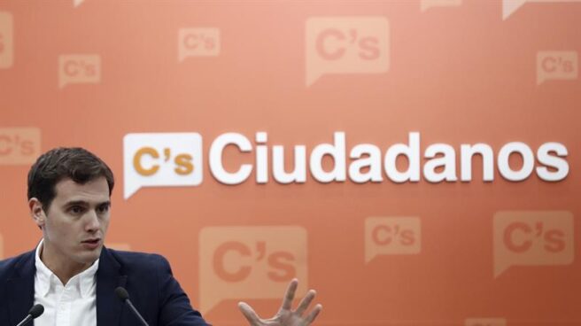 albert rivera Albert Rivera, en una rueda de prensa en la sede de Ciudadanos.