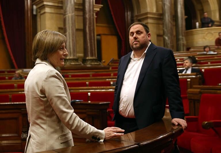 Junqueras aprueba sus primeras cuentas, que la oposición ve supeditadas a la CUP