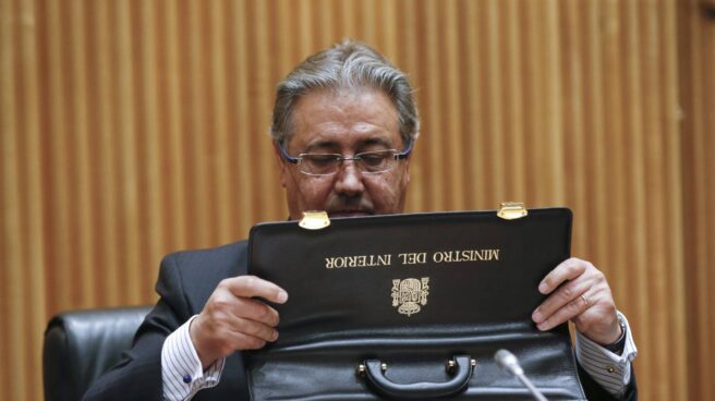 Zoido comparecencia atasco AP-6 nevada tráfico El ministro del Interior, Juan Ignacio Zoido, en una comparecencia en el Congreso de los Diputados.