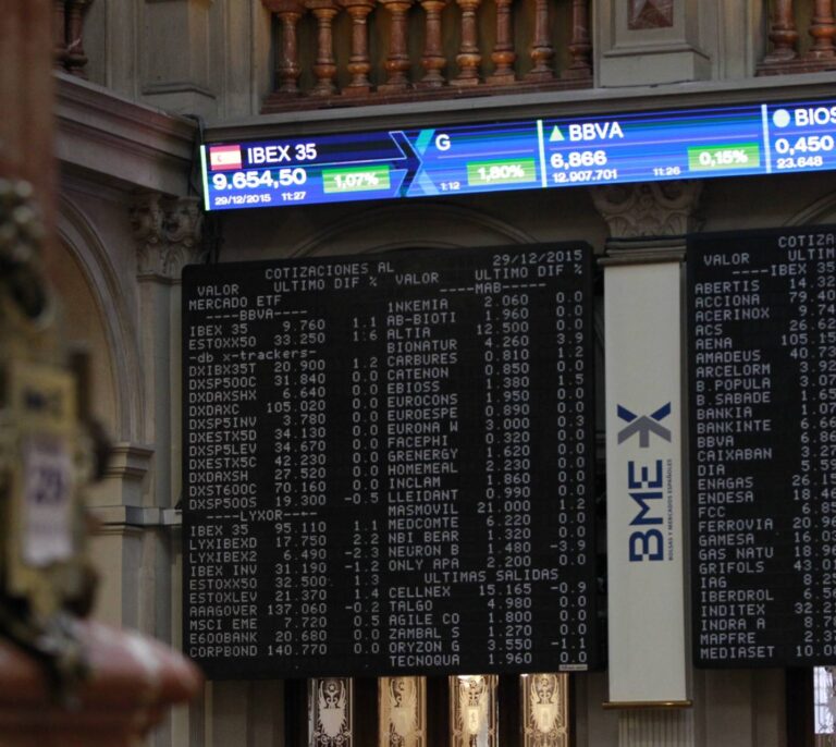 Las cotizadas españolas reducen a menos de la mitad el pago de dividendos en acciones