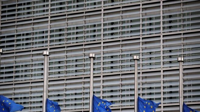Vista exterior de la sede de la Comisión Europea, en Bruselas.