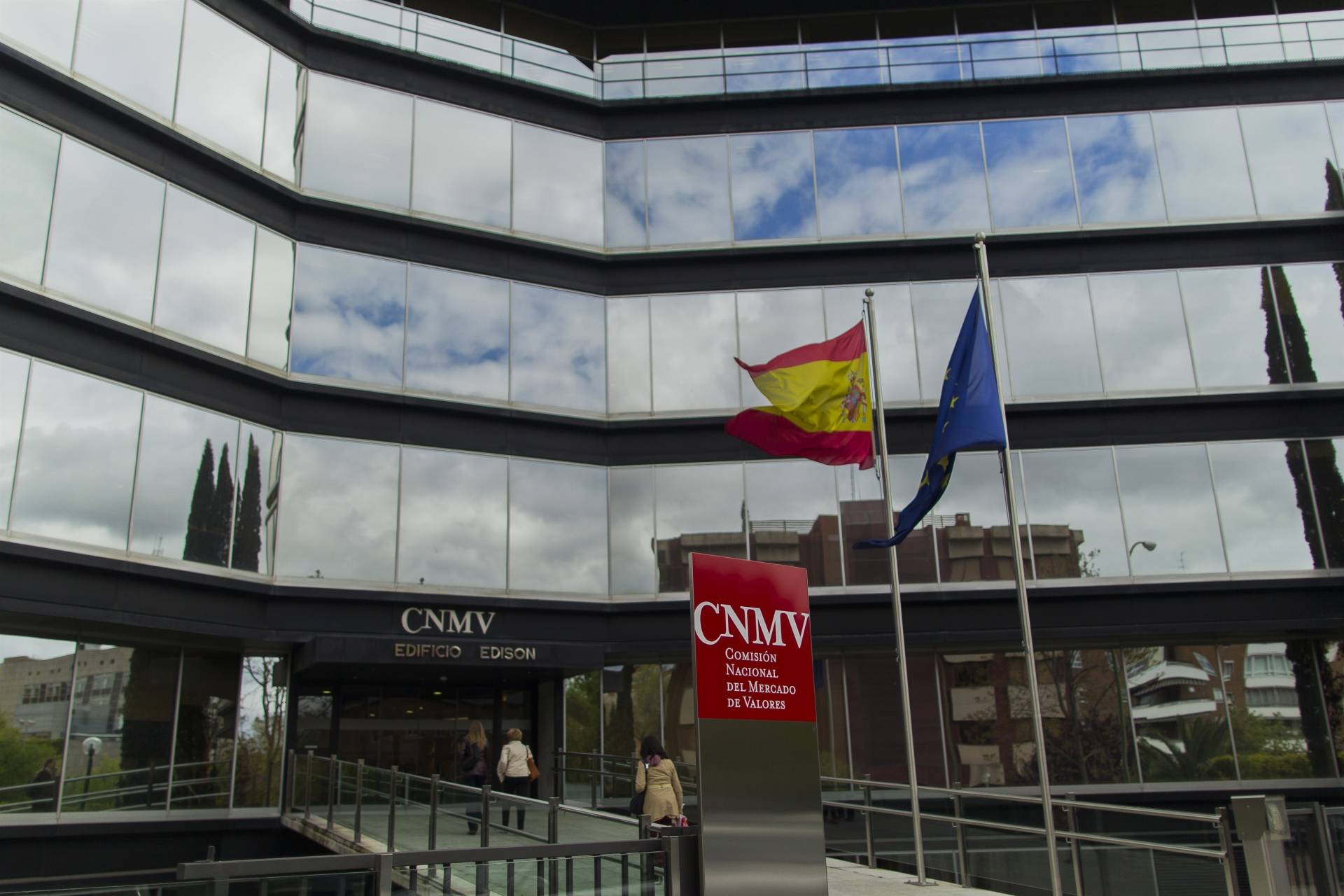 Sede de la CNMV, en Madrid.