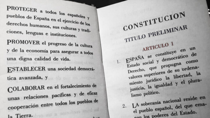 Constitución Española.