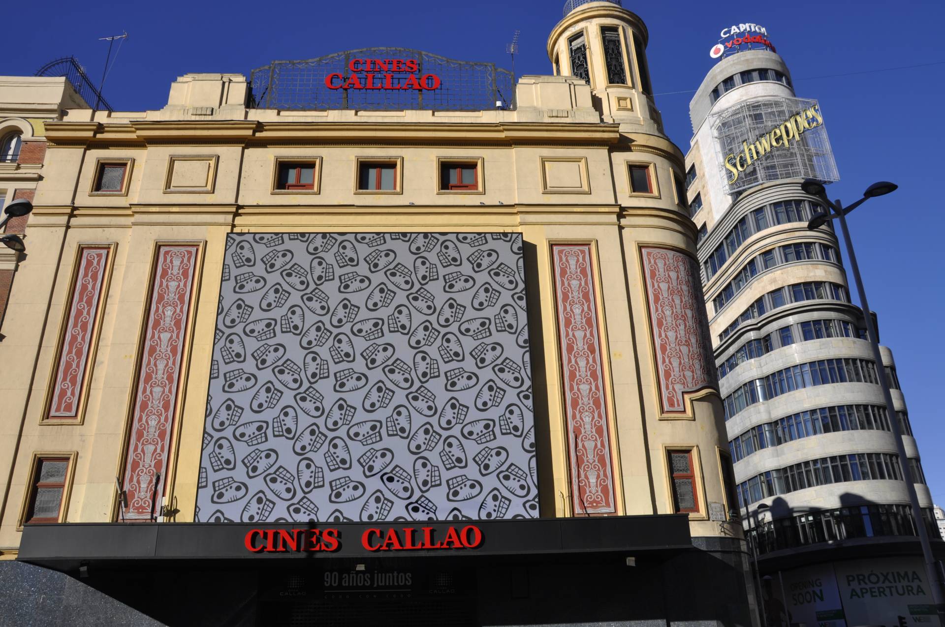 Cines de Callao, en el centro de Madrid.