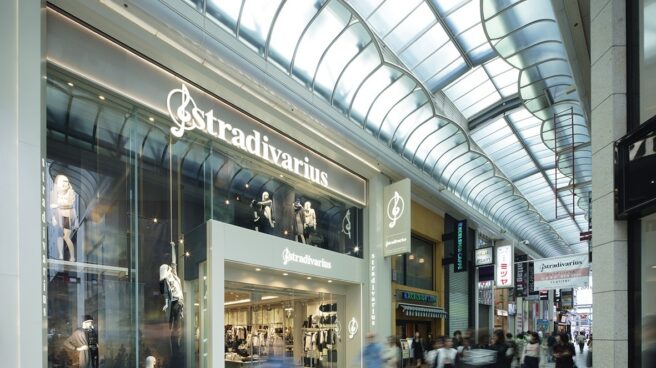 Una tienda Stradivarius de Osaka.