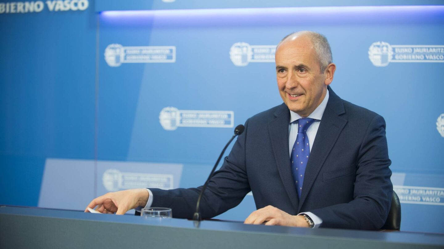 El consejero y portavoz del Ejecutivo de Urkullu, Josu Erkoreka.