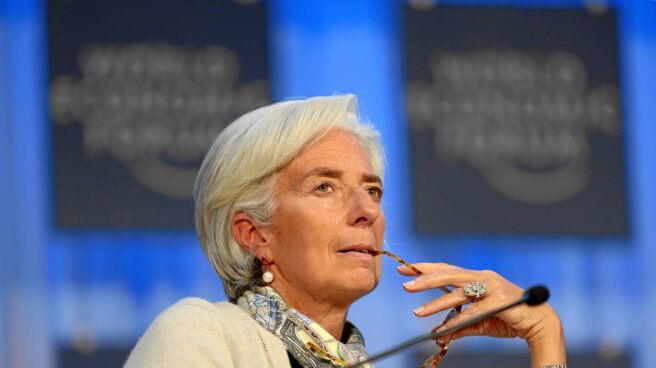 La directora gerente del FMI, Christine Lagarde.