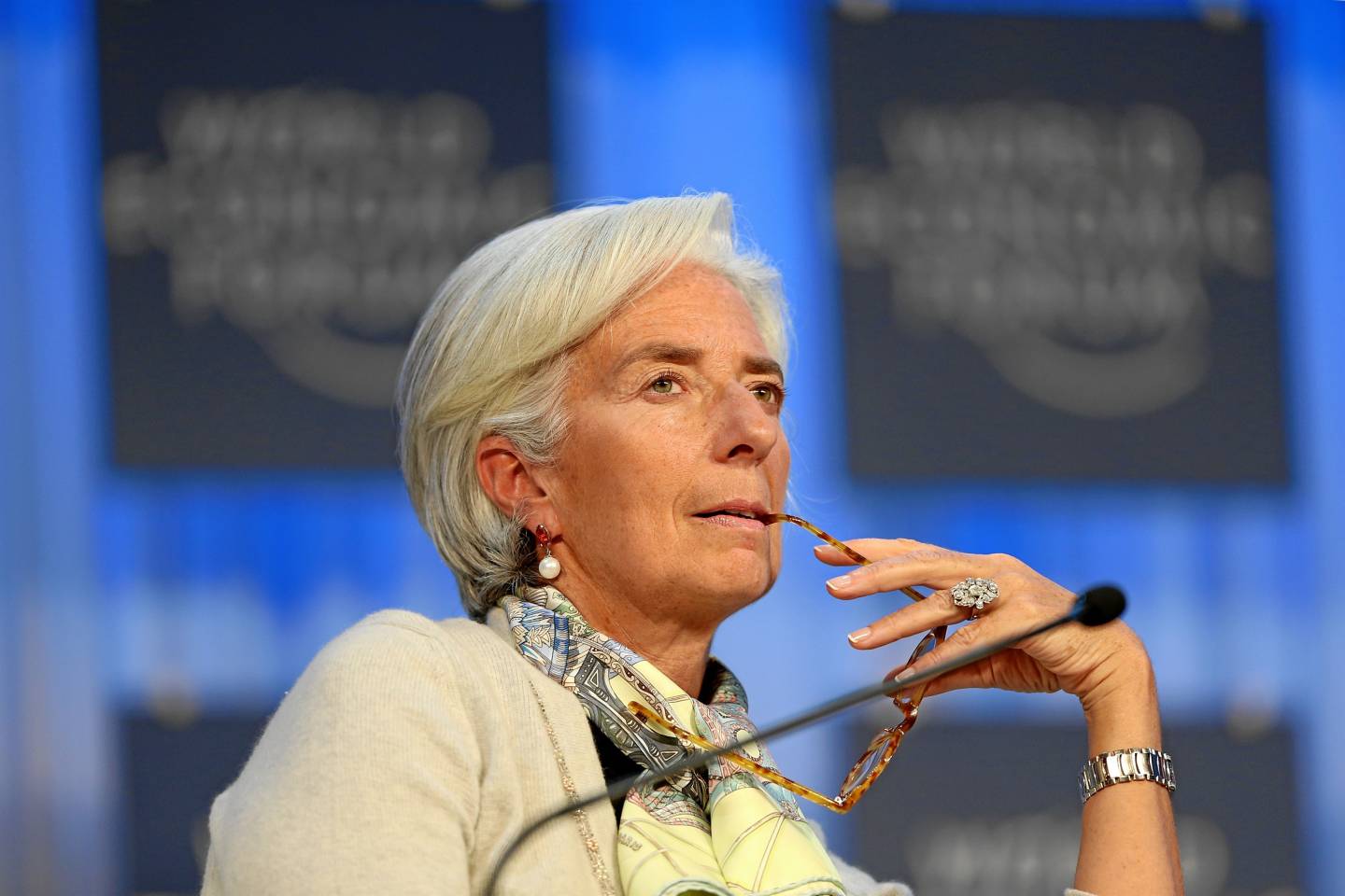 La directora gerente del FMI, Christine Lagarde.