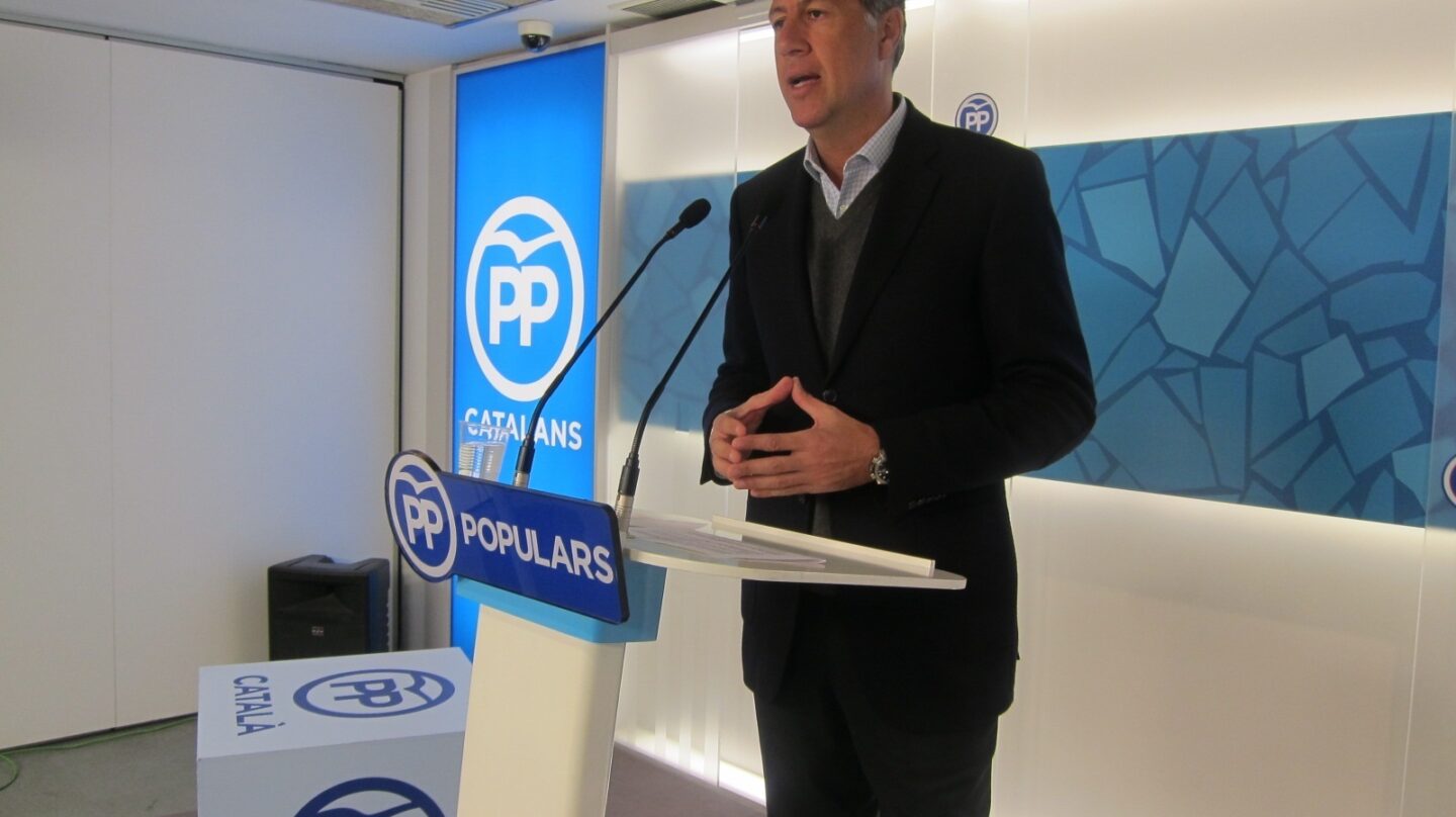 Xavier García Albiol, líder del PP de Cataluña.