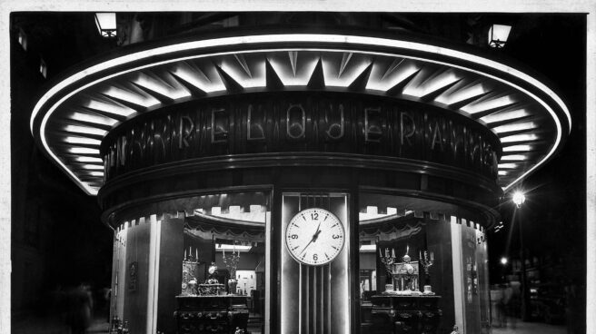 Una foto de la joyería Grassy en Gran Vía 1 de 1953. Una foto de la joyería Grassy en Gran Vía 1 de 1953.