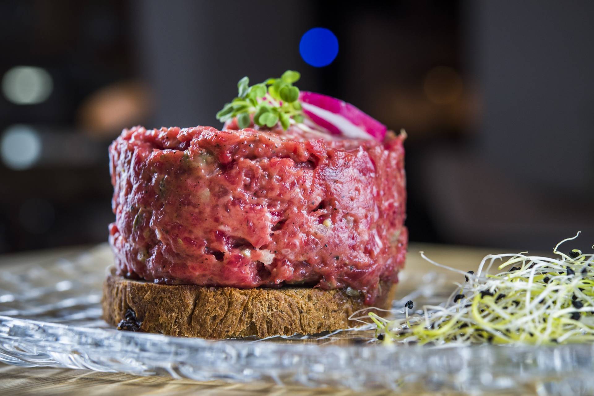 El steak tartar de Bendita Locura.