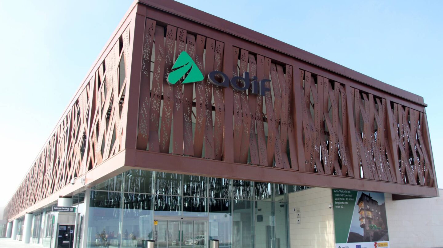 Estación de Adif en Cuenca.