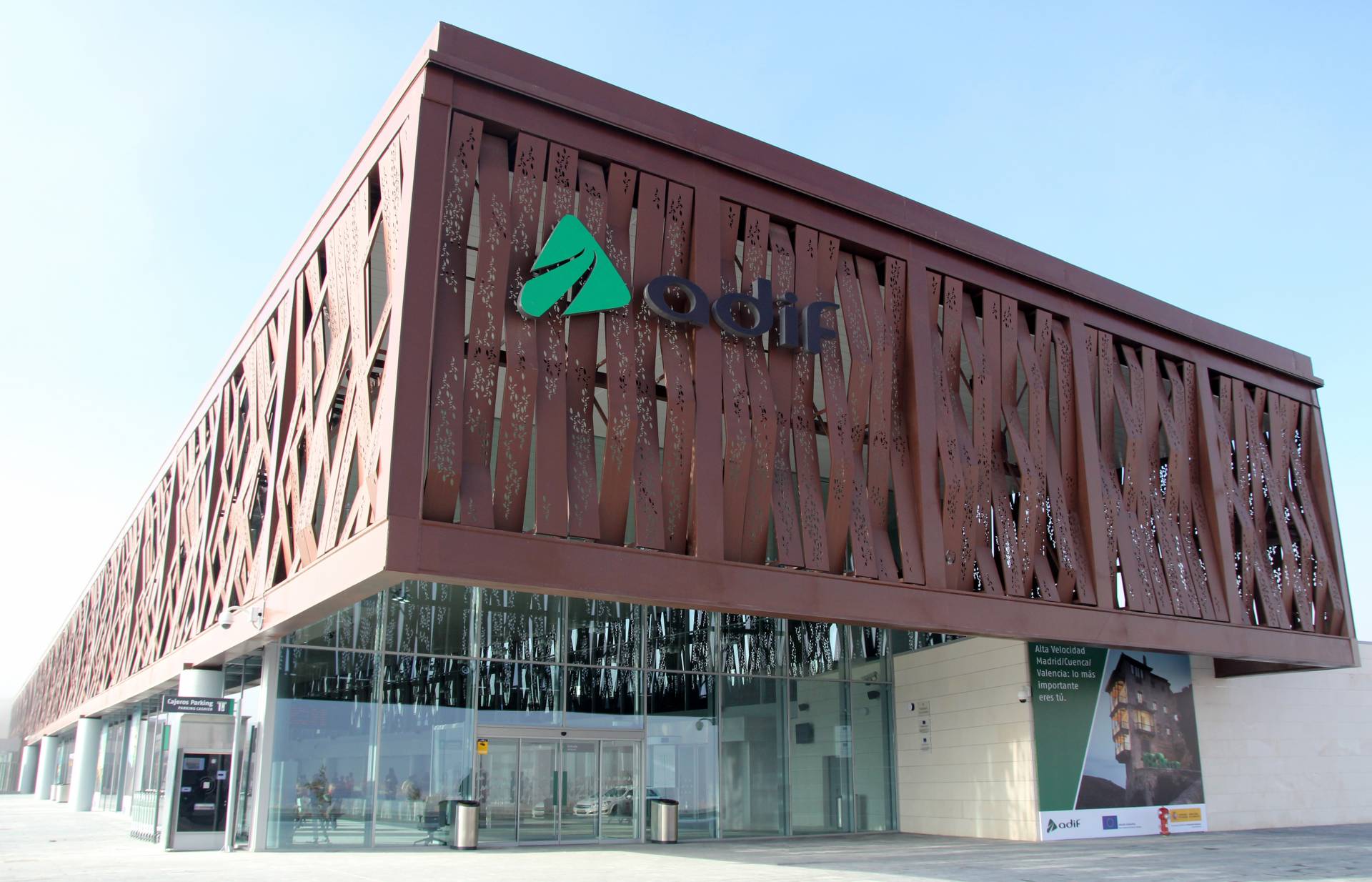 Estación de Adif en Cuenca.