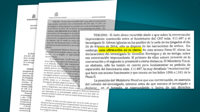 El fiscal del 'caso Nicolás' acusa al juez de mentir y pide a la Audiencia que lo corrija