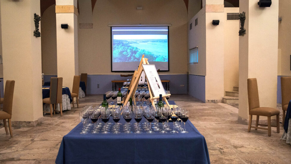 Bodega de Carlos III. Al final de la visita guiada se catan los caldos de la bodega. En este espacio también se celebran eventos de marcas y empresas.