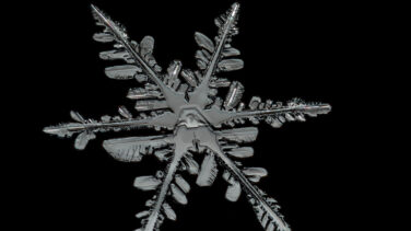 La complicada ciencia del copo de nieve