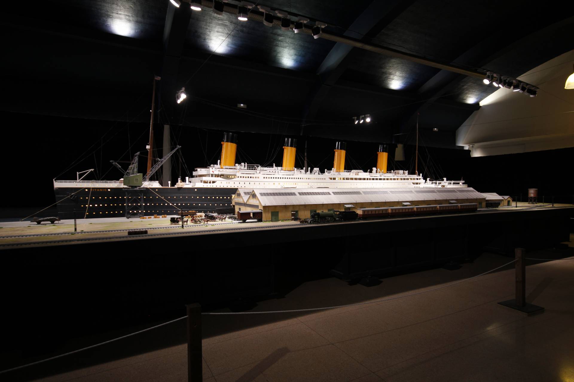 Aspecto de la maqueta