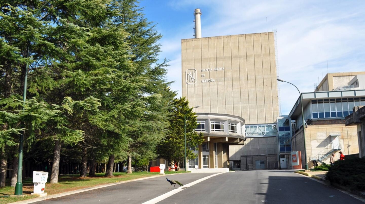 La central nuclear de Santa María de Garoña.