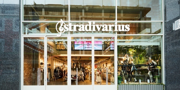Una tienda de Stradivarius.